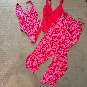 Shade & Shore Pink Swimwear